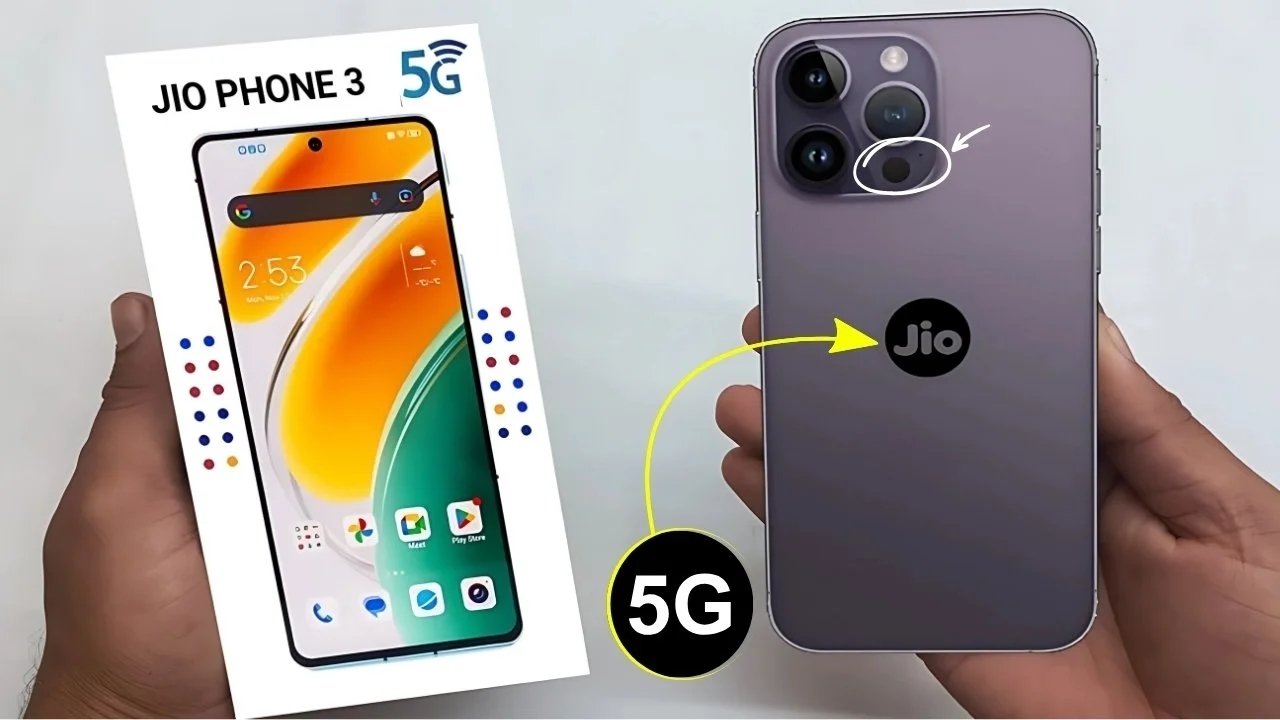 Jio Phone 3 5G 2025 Launched in India – 6.5-inch Display with Ultra-Fast 5G Connectivity